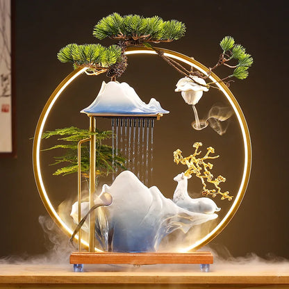 SoftBreathe Waterfall Fountain - Incense Burner