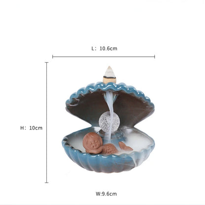 SoftBreathe - Blue Pearl Incense Burner