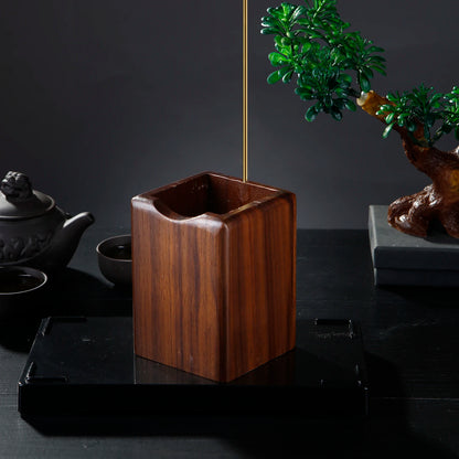 SoftBreathe - Natural Walnut Incense Burner