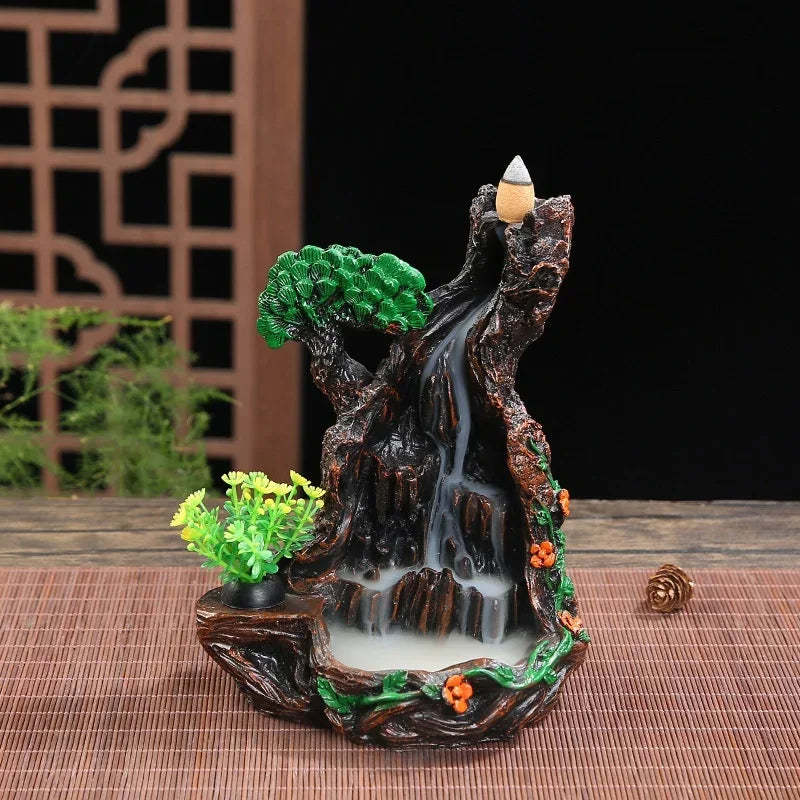 SoftBreathe - Rockery Mountain Incense Burner