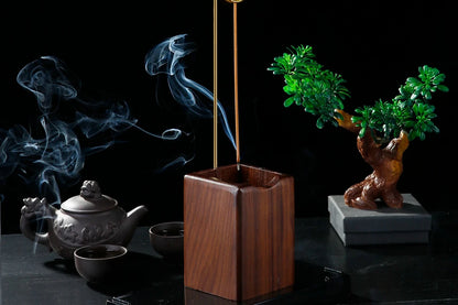 SoftBreathe - Natural Walnut Incense Burner